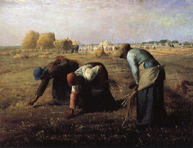 Jean Francois Millet Gleaners china oil painting image